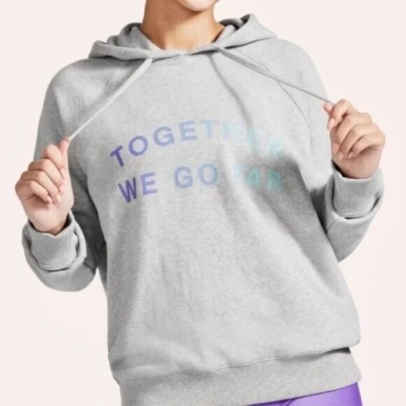 NWT PELOTON Womens SPIRITUAL GANGSTER Classic Raglan Hoodie Sweatshirt Sz M 2888 - Picture 4 of 15